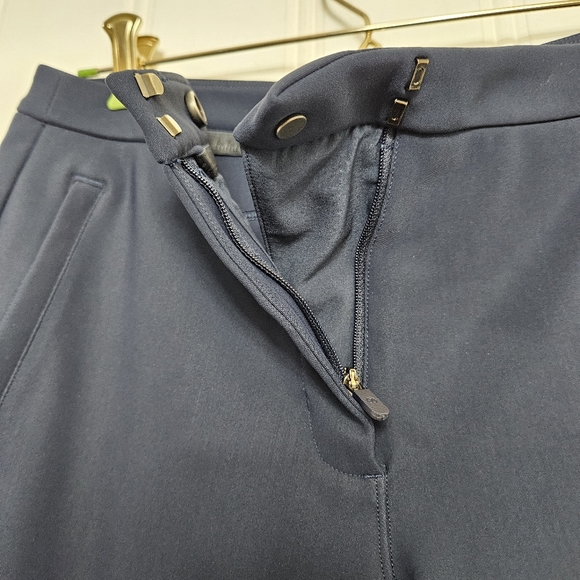 Lululemon On The Move Pant Womens Size 6 Navy Blue Tailored Mid Rise Athleisure - Picture 11 of 16
